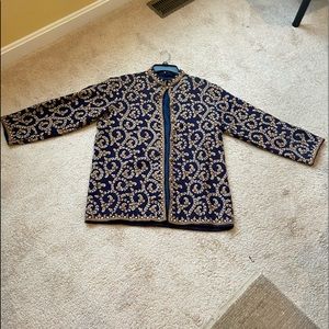Kashmiri Jacket woolen pashmina jacket Indian Pakistani traditional